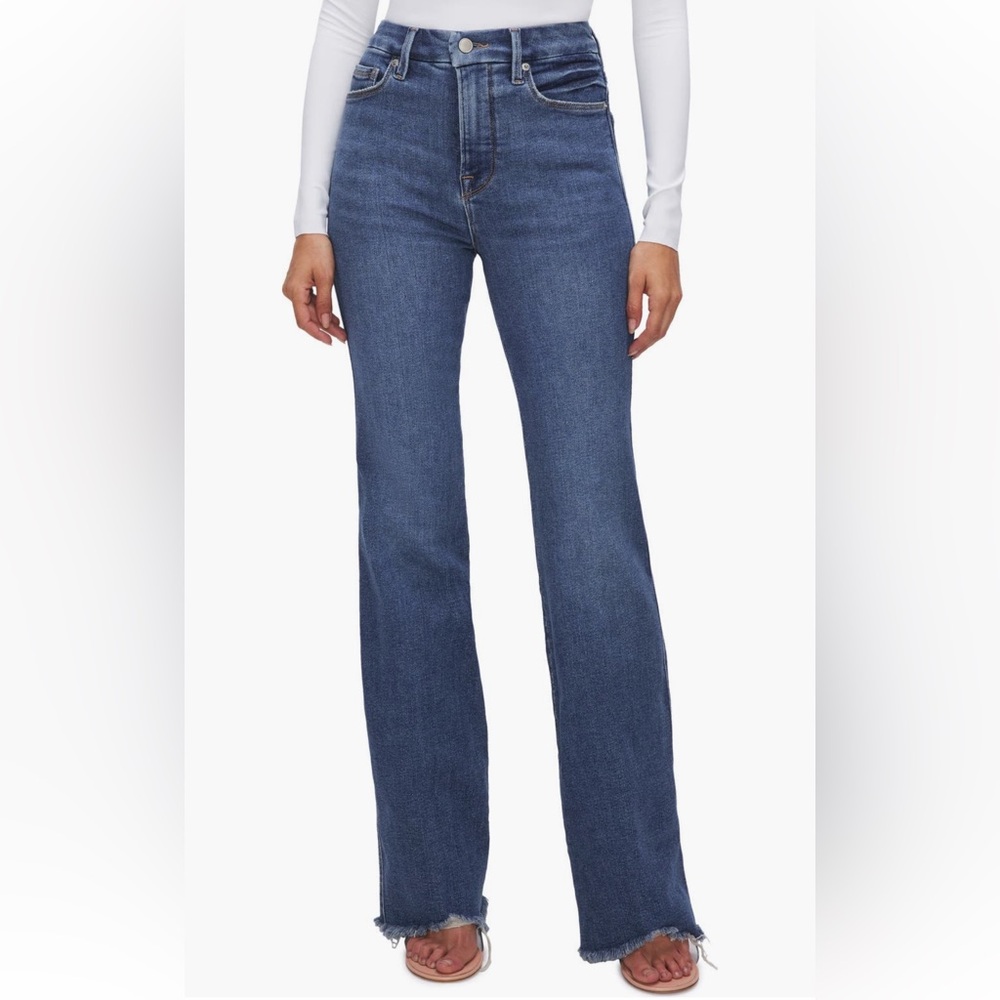 Good American Good Curve Bootcut Jeans